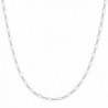 Sterling Silver 2.1mm High Polish Figaro Chain (16- 18- 20- 22- 24- 30- or 36 inch) - CN11RTMSGK5