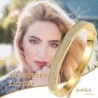 GuqiGuli Swarovski Elements Gold Tone Bracelet