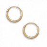 Gold Filled 11mm Diameter 12/20 Endless Hoop Earrings - CR11GS3CX6J