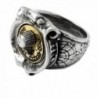 Feromonic Field Detector Steampunk Alchemy Gothic Ring - CI116XWBHG7