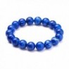SUNNYCLUE Natural Lapis lazuli Gemstones Bracelet in Women's Stretch Bracelets