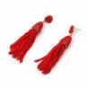 MELUOGE Womens Beaded Tassel Earrings