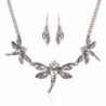 Winter.Z Dragonfly jewelry accessories hollow retro fashion sweater chain necklace - CT120YS96CH