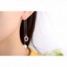 Womens Sterling Silver Tassel Earings