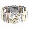 Faith Corinthians Texturee Stretch Bracelet