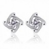 B.Catcher Stud Earrings Windmill Shape 925 Sterling Silver Earrings - CY1867X5T9D