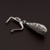 Corykeyes Filigree Teardrop Lever back Earrings