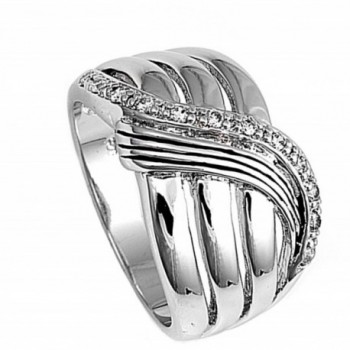 Sterling Silver Womens White Fashion