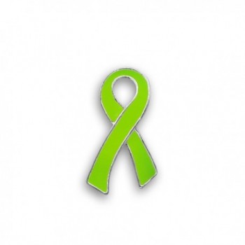 Lime Green Ribbon Pin - Large Flat (Retail) - CG11933Y94P