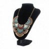 Miraculous Garden Bohemian Necklace Turquoise in Women's Choker Necklaces