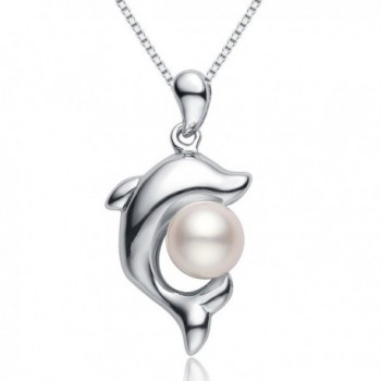 Dolphin Necklace Freshwater Cultured Sterling - CO125GFTYHZ