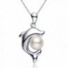 Dolphin Necklace Freshwater Cultured Sterling - CO125GFTYHZ