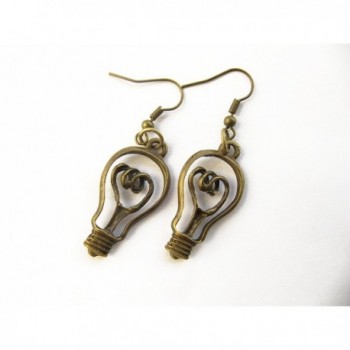 Lightbulb Earrings Teachers Science Jewelry