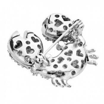 Rosemarie Collections Womens Brooch Crabby