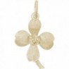 Rembrandt Charms Dogwood Charm - CS111GJL08R