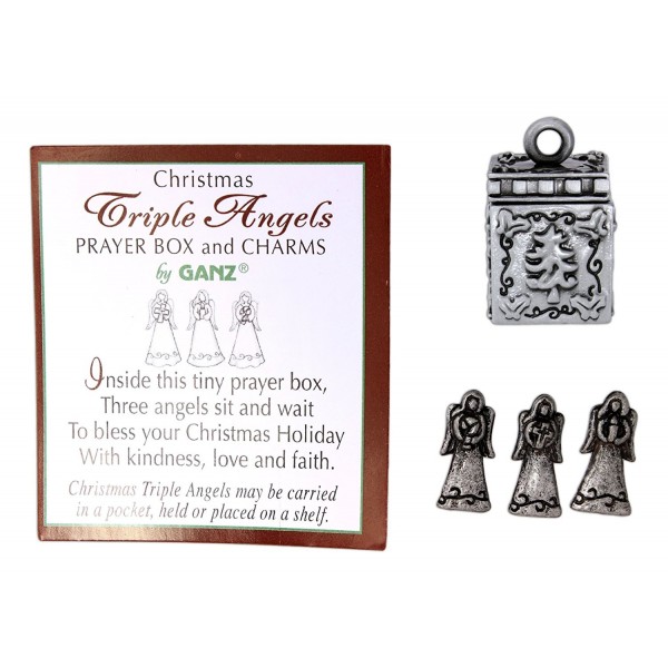 Ganz 1/2'' Metal Prayer Box with Miniature Charms - CB125URTT6P