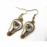 Lightbulb Earrings Teachers Science Jewelry in Women's Drop & Dangle Earrings