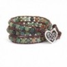 Celtic Bracelet Button Leather Indian