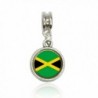 Flag of Jamaica Euro European Italian Style Bracelet Bead Charm - CO11L4T0PIF