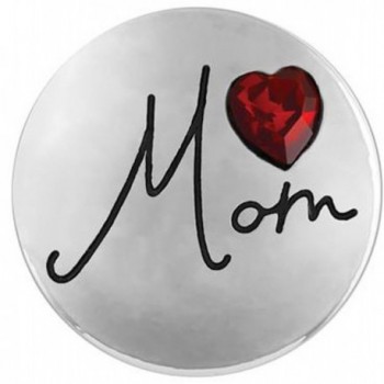 Ginger Snaps MOM HEART SN02-18 (Standard Size) Interchangeable Jewelry Accessories - CD12INRPSPZ