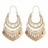 MYS Collection Chandelier Gypsy Dangling Earrings - Gold - C5186Z74N3A