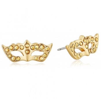 kate spade new york Mask Studs Gold/Multi-Colored Stud Earrings - CQ12J2C4D7T