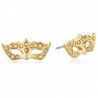 kate spade new york Mask Studs Gold/Multi-Colored Stud Earrings - CQ12J2C4D7T