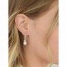 Mariell Genuine Freshwater Pearl Earrings in Women's Drop & Dangle Earrings