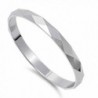 Solid Diamond Cut 2mm Band .925 Sterling Silver Ring Sizes 3-14 - CP11TP264DD