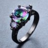 RongXing Jewelry Mysterious Rainbow Wedding in Women's Wedding & Engagement Rings