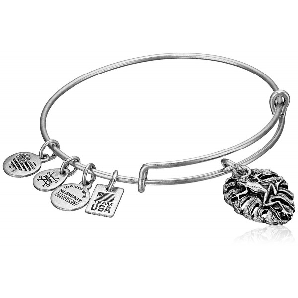 Alex and Ani Frog Expandable Bangle Bracelet - Silver - CY12EU7VZM7