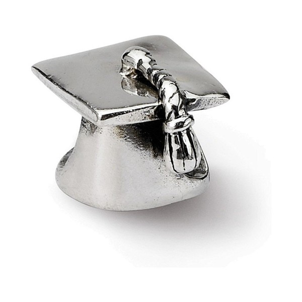 Sterling silver Reflections Graduation Cap Bead - CD115QBXEF3