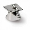 Sterling silver Reflections Graduation Cap Bead - CD115QBXEF3