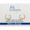 365 Sleepers Sterling Earrings Australia