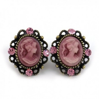 Small Cameo Earrings Fashion Jewelry