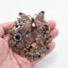 SEPBRIDALS Rhinestone Crystal Garland Butterfly in Women's Brooches & Pins