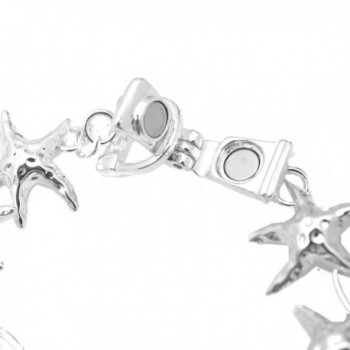 Spinningdaisy Nautical Starfish Bracelet Magnetic in Women's Link Bracelets