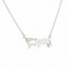 Lux Accessories Silvertone Map Globe World Necklace - CW12EVA3HRN