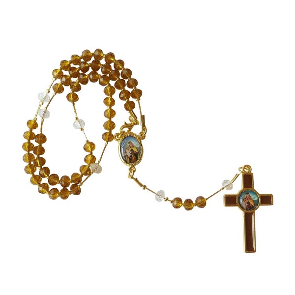 Lady of Mount Carmel Rosary with Cross- Rosario de la Virgen del Carmen con Cruz - C51293T6CBL