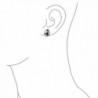 Bling Jewelry Plated Enamel Earrings in Women's Clip-Ons Earrings