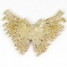 EVER FAITH Gold Tone Butterfly Austrian in Women's Brooches & Pins