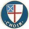 B-94 Episcopal Shield 1" Choir Religious Pin - CN113O4ZLMX