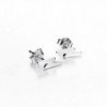 Sterling Lightning Infinity Earrings Bolt silver in Women's Stud Earrings