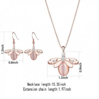 XZP Fashion Pendant Necklace Earrings