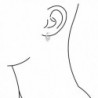 Silver Polished Claddagh Heart Earring in Women's Hoop Earrings