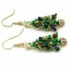 Happy Colorful Christmas Earrings Dangle