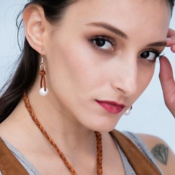 Freshwater Cultured Pearl Earring Earrings Black in Women's Drop & Dangle Earrings