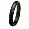 Genuine Black Agate Bangle Bracelet (13mm)- 9" - CA11Q7S4MYL