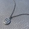 Celtic Charm Necklace Stainless Steel in Women's Pendants