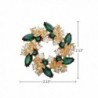 Kemstone Plated Emerald Crystal Flower in Women's Brooches & Pins